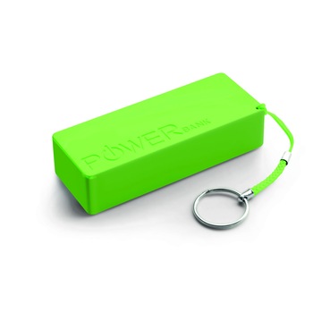 Baterie externa Power Bank 5000MAH pentru incarcarea dispozitivelor mobile culoare Verde Baterie externa Power Bank 5000MAH pentru incarcarea dispozitivelor mobile culoare Verde
