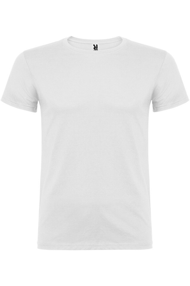 Tricou barbati, Beagle, 6444, 100% bumbac, Alb