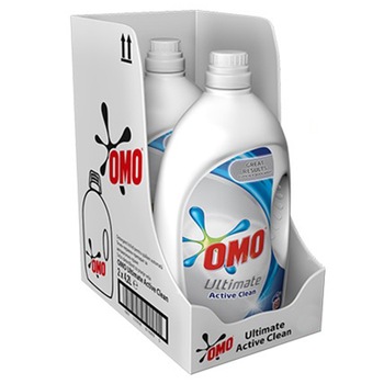 Pachet Promo Detergent automat lichid Omo Ultimate, 2 X 60 spalari Pachet Promo Detergent automat lichid Omo Ultimate, 2 X 60 spalari