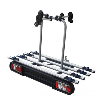 Suport biciclete Menabo Race 4 pentru 4 biciclete cu prindere pe carligul de remorcare Suport biciclete Menabo Race 4 pentru 4 biciclete cu prindere pe carligul de remorcare