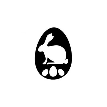 Sticker decorativ StickerStore Ou Paste, 30x20 cm, Negru Sticker decorativ StickerStore Ou Paste, 30x20 cm, Negru