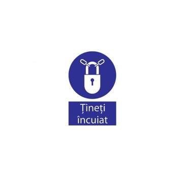 Sticker decorativ StickerStore Tineti incuiat, 30x20 cm, Albastru Sticker decorativ StickerStore Tineti incuiat, 30x20 cm, Albastru