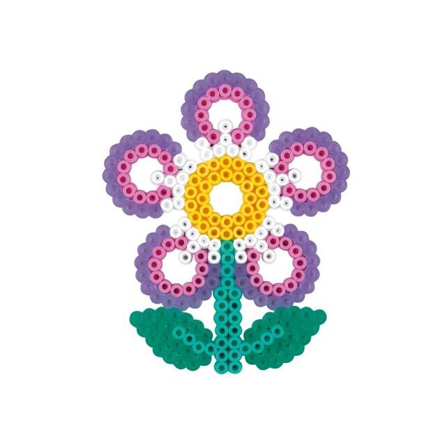 Margele de calcat Hama Midi flori 2400 in cutie