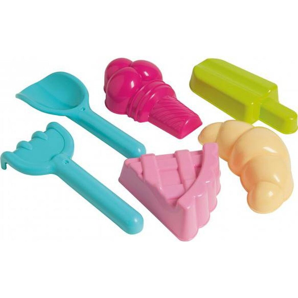 Set pentru nisip Haberkorn Sweet Dream cu 6 accesorii