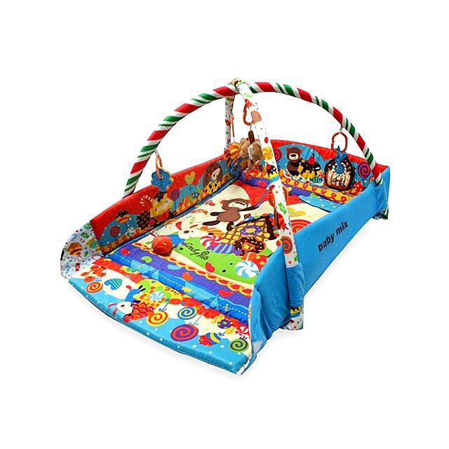Saltea interactiva Alexis cu activitati pentru copii 80cm