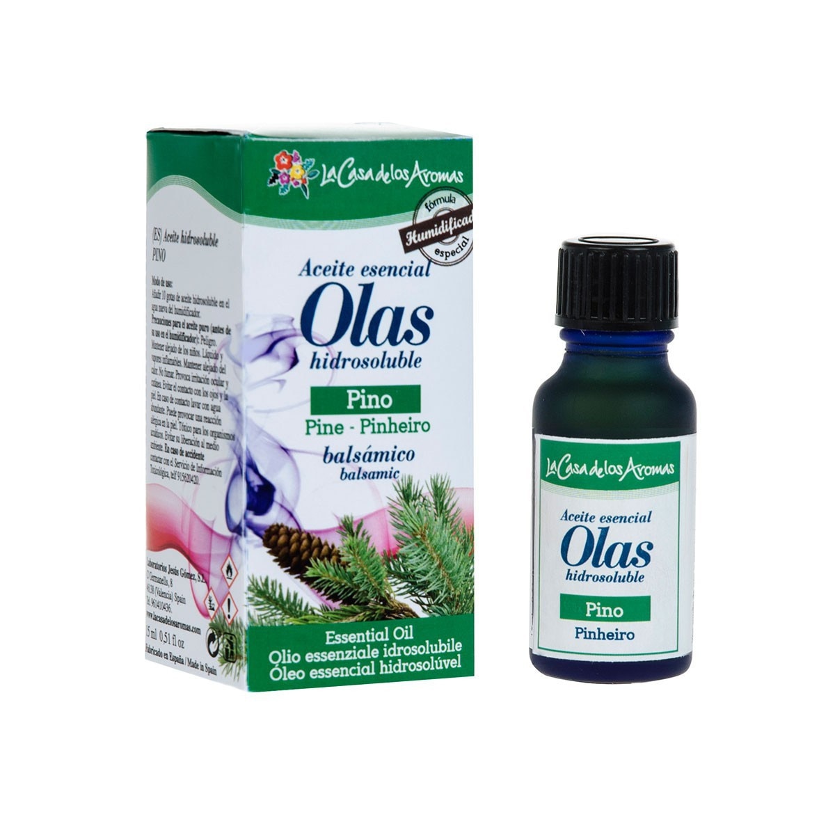 Ulei esential hidrosolubil pentru difuzor de aroma LCLA Pin, 15 ml