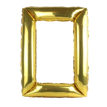 Rama foto gonflabila pentru selfie, 86x60 cm, auriu Rama foto gonflabila pentru selfie, 86x60 cm, auriu