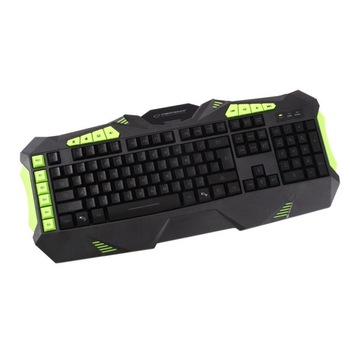 Tastatura gaming iluminata multicolor, USB, butoane multimedia, Esperanza Kestrel Tastatura gaming iluminata multicolor, USB, butoane multimedia, Esperanza Kestrel
