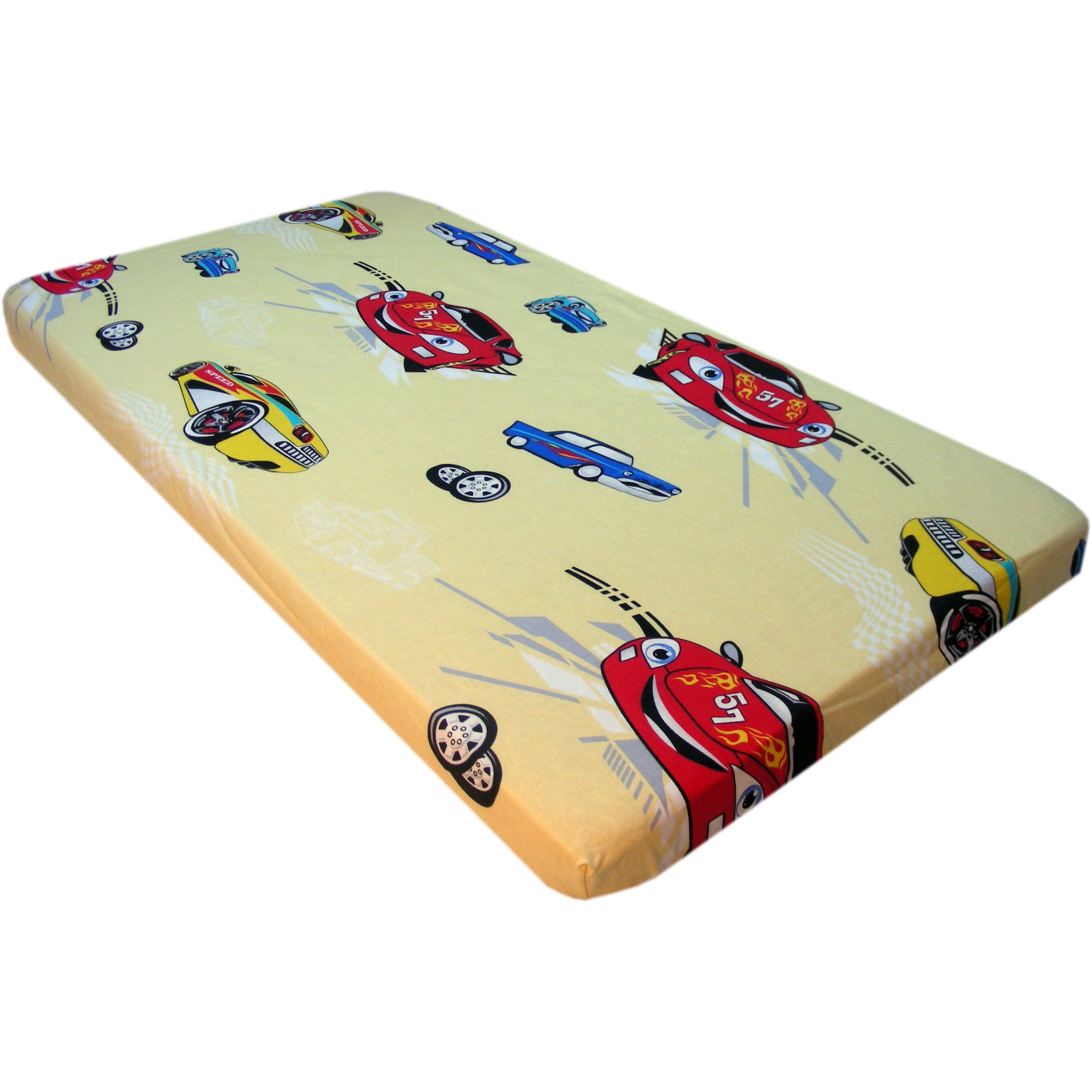 Cearceaf cu elastic masinute crem 120 x 60 x 15 cm