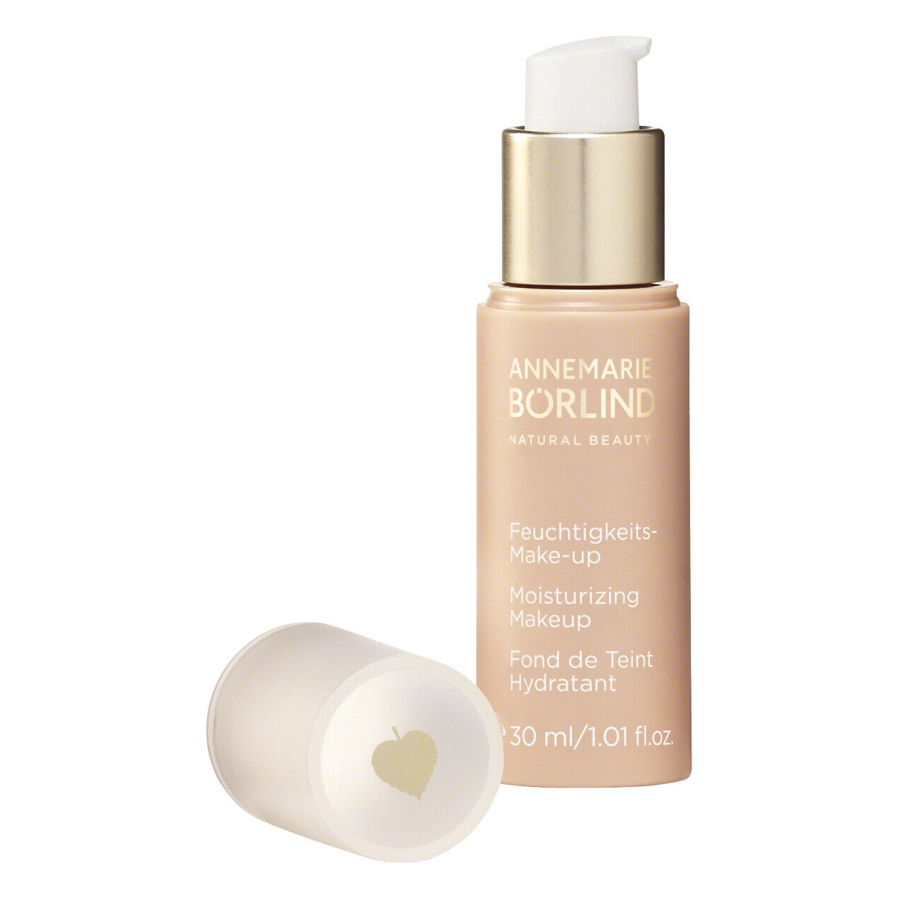 Fond de ten hidratant, natural, pentru toate tipurile de ten, honey , 30 ml