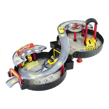 Garaj Malipen cu lift si 2 masinute in cutie de depozitare Garaj Malipen cu lift si 2 masinute in cutie de depozitare