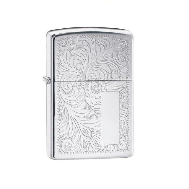 Bricheta Zippo Venetian High Polish Chrome