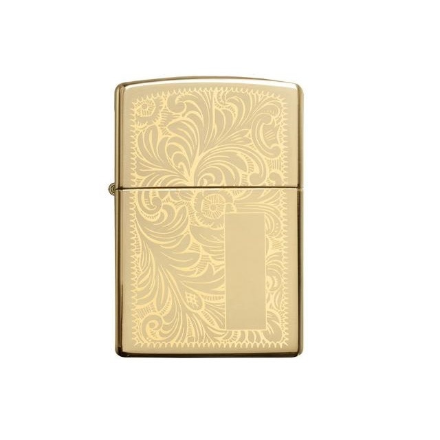 Bricheta Zippo Venetian High Polish Brass