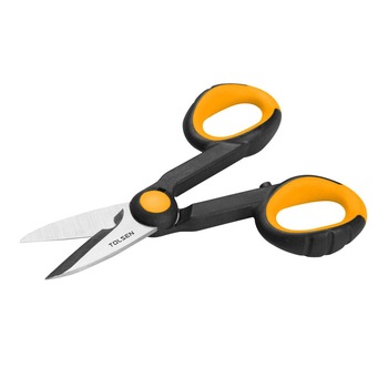 Foarfeca industriala electrician Tolsen, 140 mm, lama otel inoxidabil Foarfeca industriala electrician Tolsen, 140 mm, lama otel inoxidabil