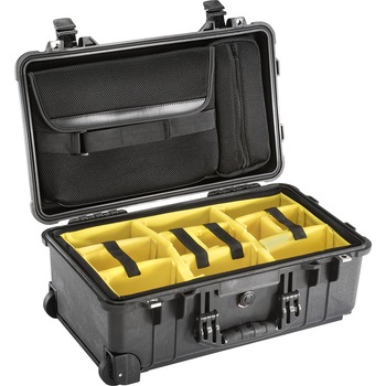 Geanta rigida foto Peli Studio Case 1510SC, tip troler, protectie certificata, neagra Geanta rigida foto Peli Studio Case 1510SC, tip troler, protectie certificata, neagra