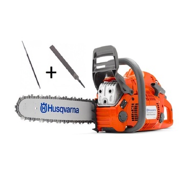 Motofierastrau (drujba) Husqvarna 455 Rancher + cadou set pile de ascutit lantul , 3.4 CP, 55 cc, 50 cm Motofierastrau (drujba) Husqvarna 455 Rancher + cadou set pile de ascutit lantul , 3.4 CP, 55 cc, 50 cm