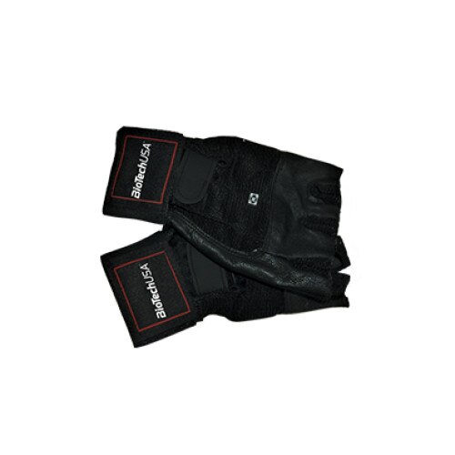 Manusi pentru Sala cu Suport pentru Articulatii - Culoare Neagra, Marime XL, Biotech
