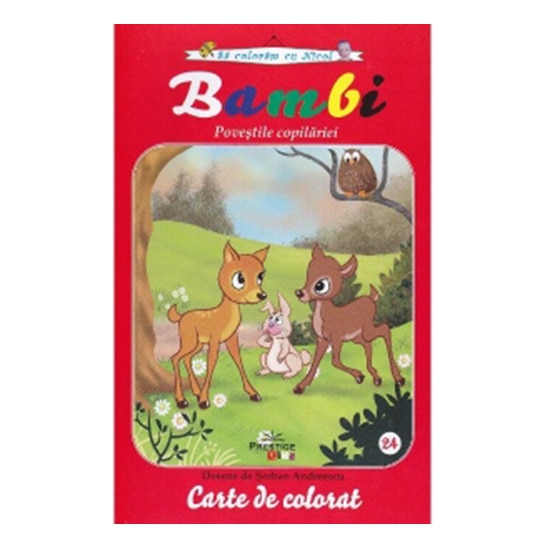 Bambi. Povestile copilariei - Carte de colorat