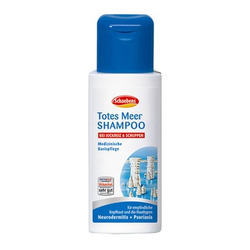 Sampon cu sare de la Marea Moarta SCHAEBENS anti-matreata pentru neurodermatita si psoriazis, 200ml Sampon cu sare de la Marea Moarta SCHAEBENS anti-matreata pentru neurodermatita si psoriazis, 200ml