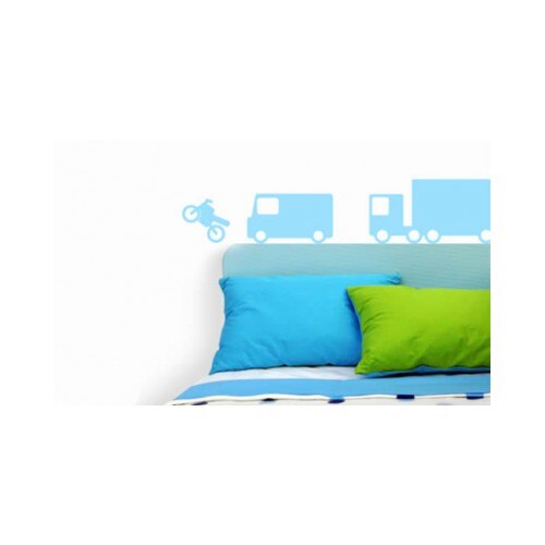 Sticker decorativ StickerStore Ambuteiaj, 60x13 cm, Albastru