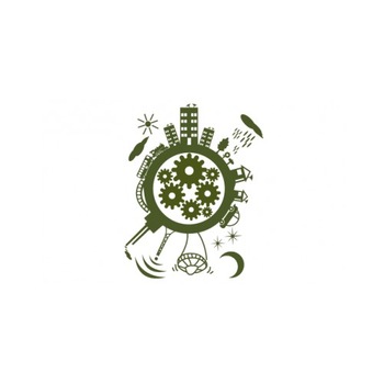 Sticker decorativ StickerStore Planeta verde, 40x50 cm, Verde Sticker decorativ StickerStore Planeta verde, 40x50 cm, Verde