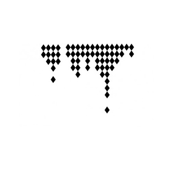 Sticker decorativ StickerStore Romburi, 120x90 cm, Negru Sticker decorativ StickerStore Romburi, 120x90 cm, Negru