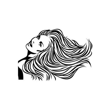 Sticker decorativ StickerStore Femeie 5, 100x64 cm, Negru Sticker decorativ StickerStore Femeie 5, 100x64 cm, Negru