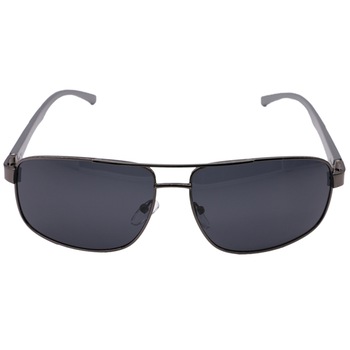 Ochelari de soare pentru barbati, Polarizati, Rectangulari, P1015C3 Negru Gri Ochelari de soare pentru barbati, Polarizati, Rectangulari, P1015C3 Negru Gri