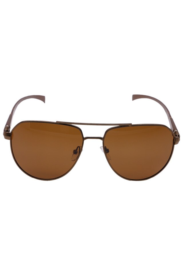 Ochelari de soare pentru barbati , Polarizati, Aviator, Maro, Joolar 1036