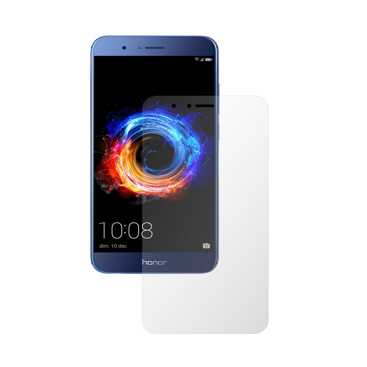 Folie Protectie Ecran, Acoperire Totala, Adeziva si Foarte Flexibila, Invisible Skinz Ultra-Clear AutoRegeneranta pentru Huawei Honor 8 Pro