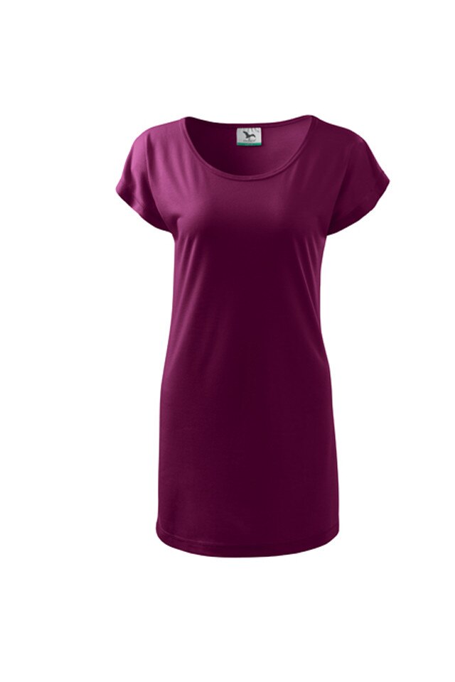 Tricou tip rochie , Malfini, rododendron,2XL