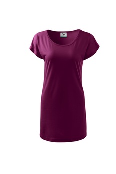 Tricou tip rochie , Malfini, rododendron, XS Tricou tip rochie , Malfini, rododendron, XS