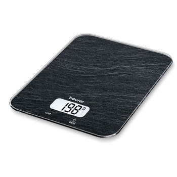 Cantar de bucatarie Beurer KS19 Slate, 5 kg, taste senzori Cantar de bucatarie Beurer KS19 Slate, 5 kg, taste senzori