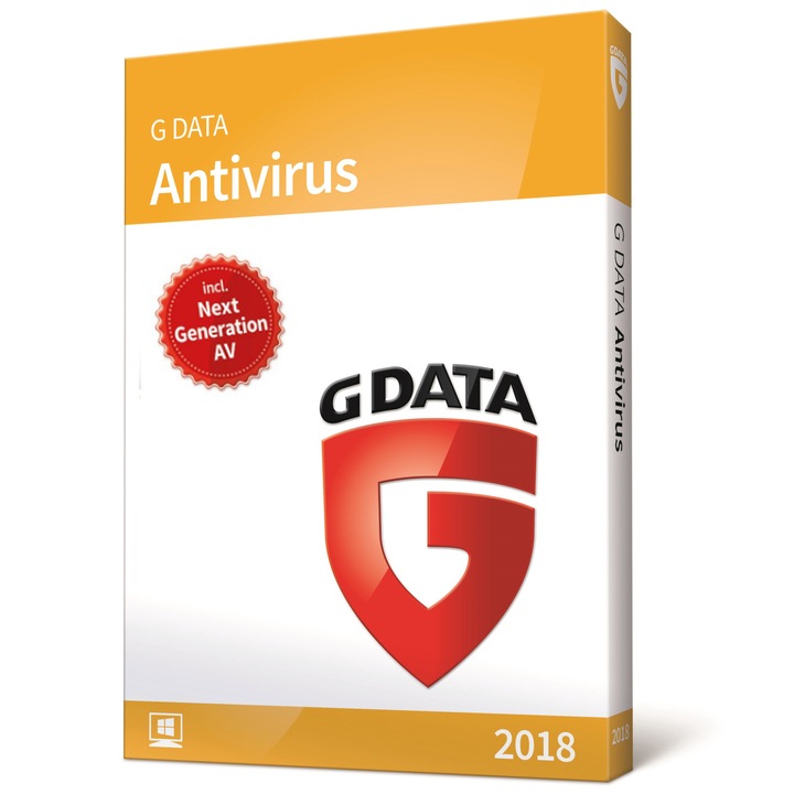 G DATA Antivirus - 1 година, 5 потребител Електронна лицензия