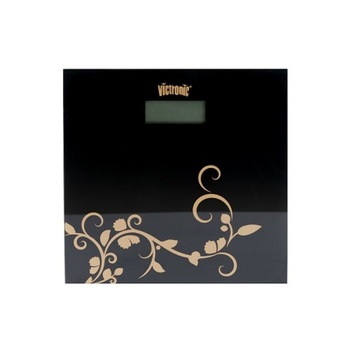 Cantar electronic Victronic, 150 kg, Platforma de sticla, Negru Cantar electronic Victronic, 150 kg, Platforma de sticla, Negru