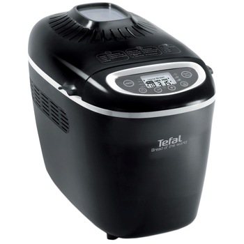 Masina de paine Tefal Bread of the World PF6118, 1600 W, 1500 g, 19 programe, Negru Masina de paine Tefal Bread of the World PF6118, 1600 W, 1500 g, 19 programe, Negru
