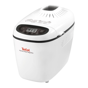 Masina de paine Tefal Home Bread Baguette PF610138, 1500 g, 16 programe, Alb Masina de paine Tefal Home Bread Baguette PF610138, 1500 g, 16 programe, Alb