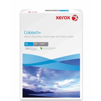 Hartie copiator color Xerox Colotech, A3, 90g/mp,500 coli/top Hartie copiator color Xerox Colotech, A3, 90g/mp,500 coli/top