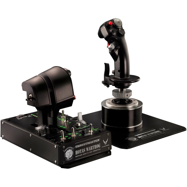 Thrustmaster HOTAS Warthog Joystick, PC, Fekete