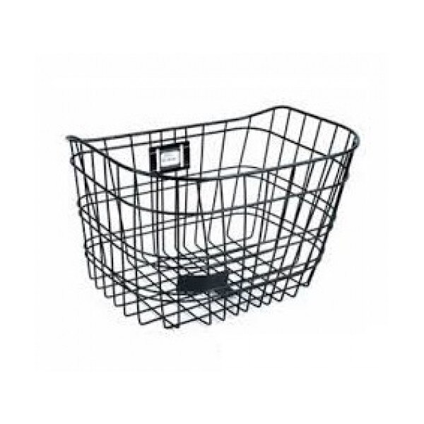 Cos Fata Grilaj Metalic 34x23x27 cm negru