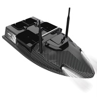 Barca de nadire, V803 Pro, Telecomanda 500 m, GPS cu revenire automata, Sonar 100 m, Baterie dubla 24.000 mAh, Capacitate nada 3 kg, Neagra