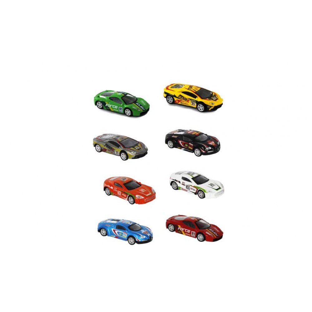 Masinuta sport 10 cm Silver Wheel