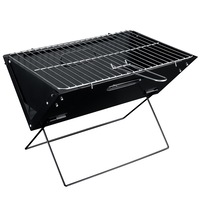 gratar pliabil protec 45 x 30 x 30 cm pentru camping si pescuit otel negru imagen 22_0_
0