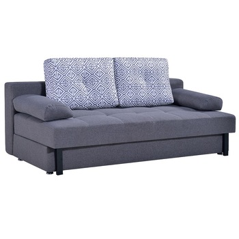 Canapea extensibila Kring Wendy, 3 locuri, 198x98-145x69 cm, Gri Canapea extensibila Kring Wendy, 3 locuri, 198x98-145x69 cm, Gri