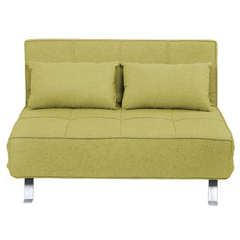 Canapea extensibila Kring Lyle, 2 locuri, material textil, 120x80-195x77 cm, Verde Canapea extensibila Kring Lyle, 2 locuri, material textil, 120x80-195x77 cm, Verde
