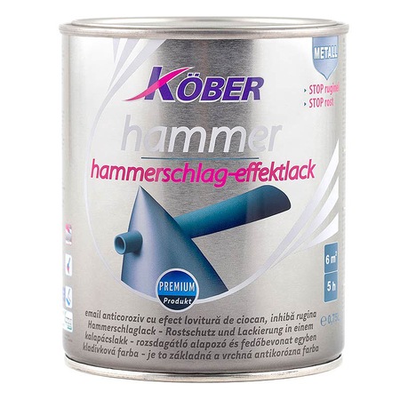 Vopsea Hammer Lovitura Ciocan Argintiu 10 L Kober Emag Ro