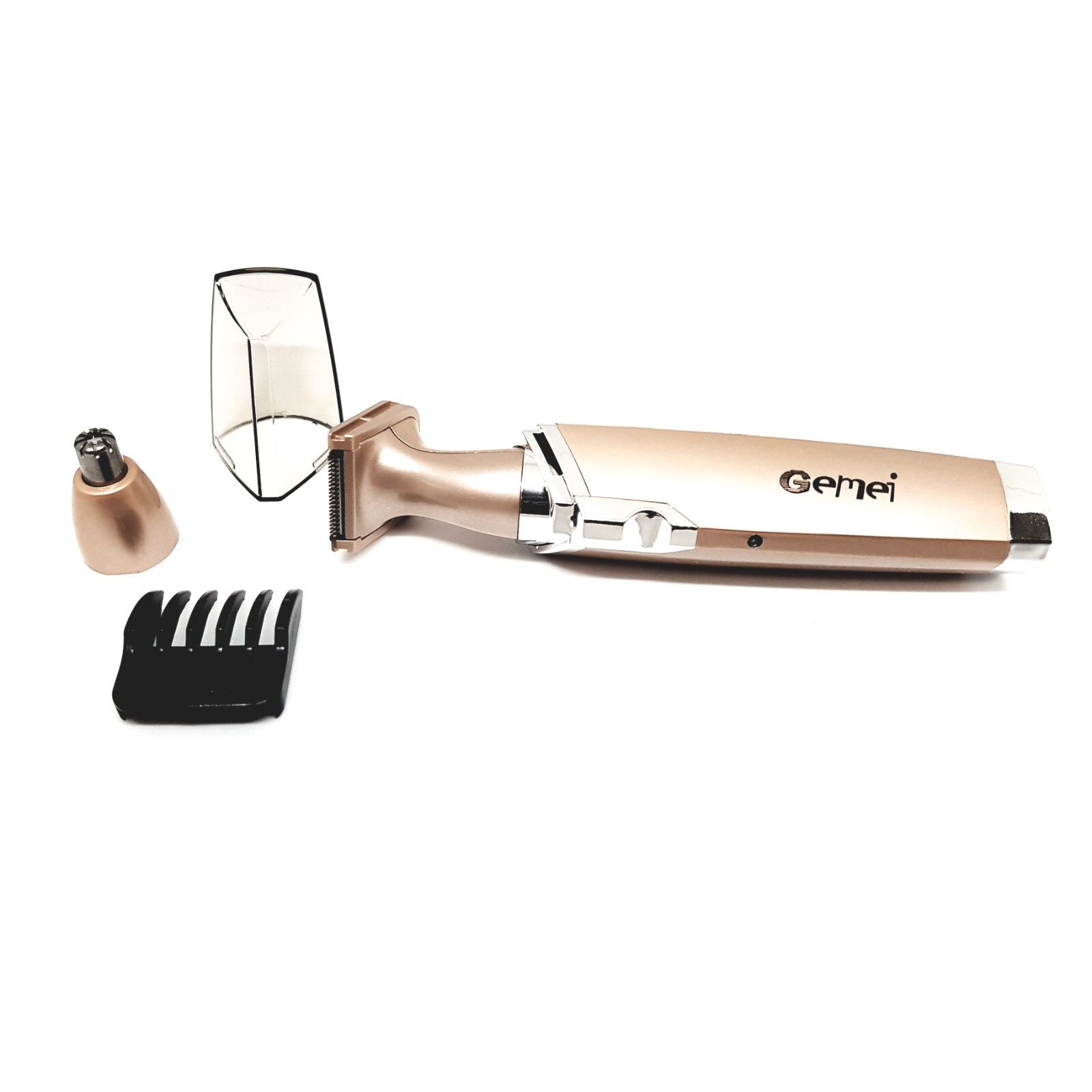 Trimmer Facial Electric 2in1 3W Gemei GM3110, Gold
