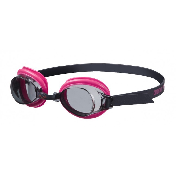 Очила за плуване Junior Arena Bubble 3 Jr 95, TU, Black/Smoke/Fuchsia