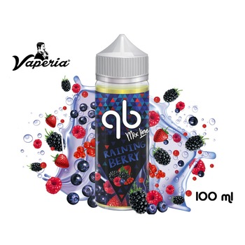 Lichid Tigara Electronica Raining Berry QB Mix Line, 0mg, 100ml Lichid Tigara Electronica Raining Berry QB Mix Line, 0mg, 100ml