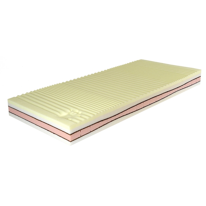 Perszeusz 20cm-es matrac, 6 rétegű,5 zónás, memóriahab, 180x200x25cm
